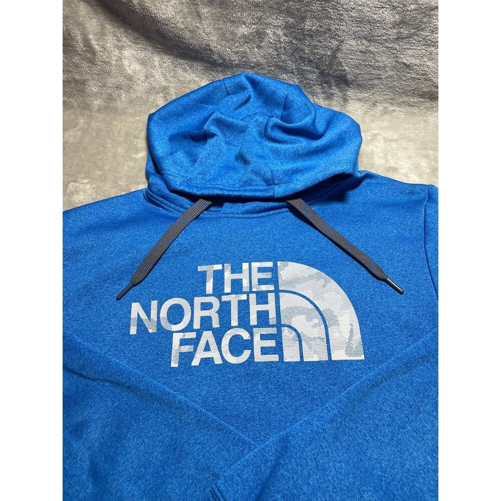 The North Face Pullover Hoodie Sweater Men's Medium Blue Jacket